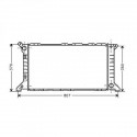Radiateur refroidissement du moteur Ford Transit 94-99