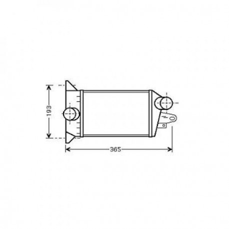  Radiateur Air TRANSIT. 