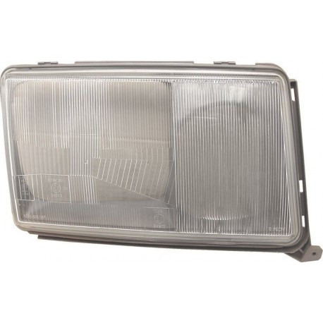 Glace striée phare projecteur principal droit (Côté passager) Mercedes W124 85-93 200-300E 