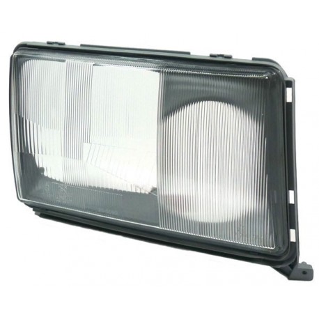 Glace striée phare projecteur principal droit (Côté passager) Mercedes W124 85-93 200-300E 
