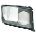 Glace striée phare projecteur principal droit (Côté passager) Mercedes W124 85-93 200-300E 
