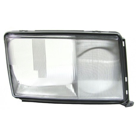 Glace striée phare projecteur principal droit (Côté passager) Mercedes W124 85-93 200-300E 
