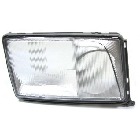 Glace striée phare projecteur principal droit (Côté passager) Mercedes W124 93-95 200-320E 