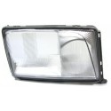 Glace striée phare projecteur principal droit (Côté passager) Mercedes W124 93-95 200-320E 