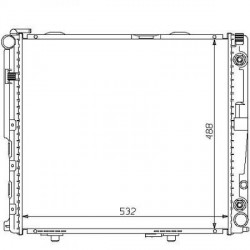  Radiateur Eau W 124. E250D.E300D.TD+/-AC.M/A 