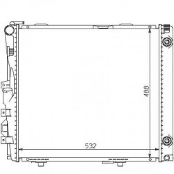  Radiateur Eau Mercedes W124 260-320CE.T.TE.M/A.+AC 