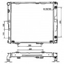 Radiateur refroidissement du moteur Mercedes W124 85-93 200-300E 