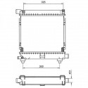 Radiateur refroidissement du moteur Mercedes W124 85-93 200-300E  Mercedes W124 85-93 200-300E 