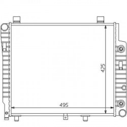 Radiateur refroidissement du moteur Mercedes Classe C W202 93-00 180-280