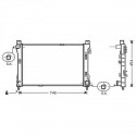 Radiateur refroidissement du moteur Mercedes Classe C W203 00-04 180-320 Mercedes Classe C W203 04-06 180-320