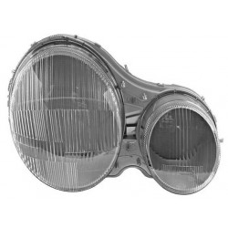Glace striée phare projecteur principal droit (Côté passager) Mercedes Classe E W210 95-99