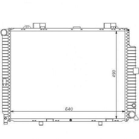  Radiateur Eau W210. E 270/320 CDI 
