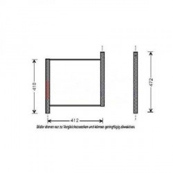  Radiateur MCC SMART. 0.7i/6V. 0.8 CDI. +/- AC 