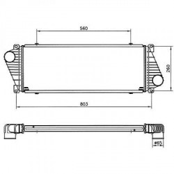 Radiateur Air SPRINTER95- MSA4217