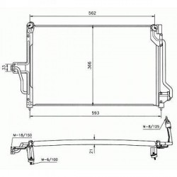  Condenseur ASTRA F. tous mod. 