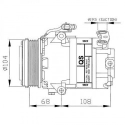  compresseur ASTRA G 1.6. pièce neuve 