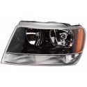 Projecteur principal gauche (Côté conducteur) Chrysler Grand Cherokee 99-03