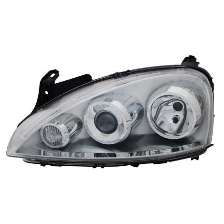  Phare Xenon Gauche CORSA. D2S+H7 pour régl. Electrique 