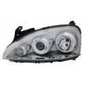  Phare Xenon Gauche CORSA. D2S+H7 pour régl. Electrique 