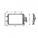  Condenseur CORSA C. tous mod. ess.. 