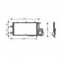  Condenseur OPEL CORSA C. tous mod. D 