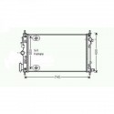 Radiateur refroidissement du moteur Opel Insignia apres 2008