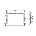Radiateur refroidissement du moteur Opel Meriva 03-06 Opel Meriva apres 2006