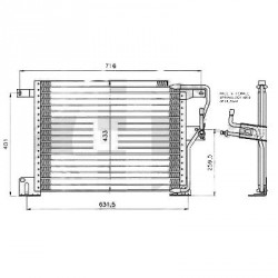  Condenseur GRAN.CHEROKEE. 