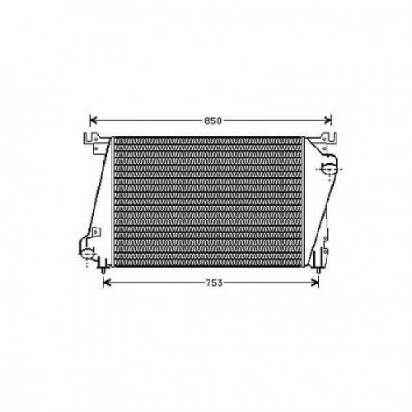 Intercooler échangeur Chrysler Voyager 96-01