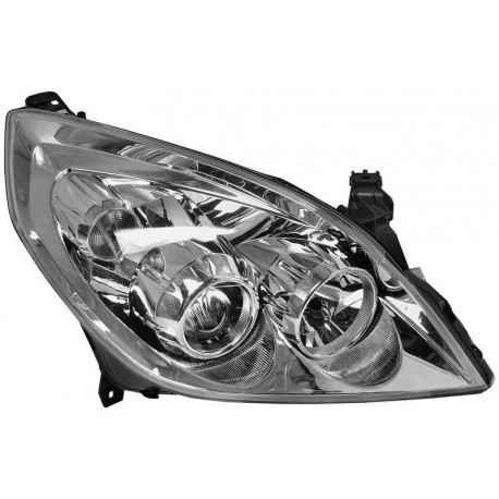  Phare Droit VECTRA. H1/H7 pour régl. Electrique. chrome 