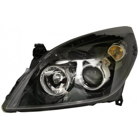  Phare Gauche VECTRA. H1/H7 pour régl. Electrique. noir 