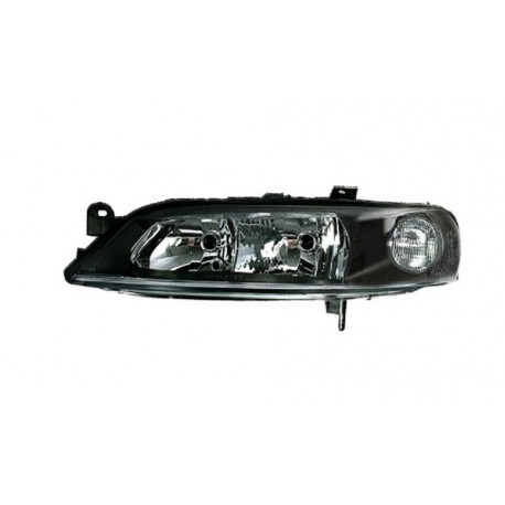  Phare design G. noir. H7/H7 VECTRA. H7/H7 noir 
