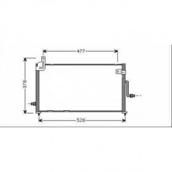  Condenseur MATIZ tous mod. 