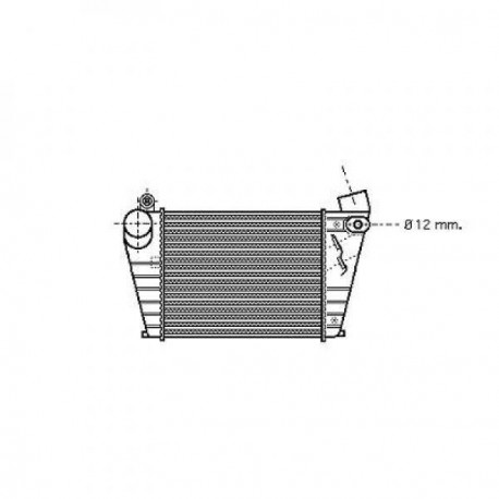 Radiateur Air GOLF IV97-03 190x183x30