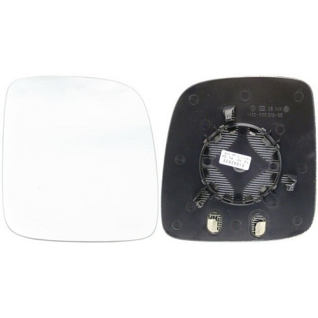 Verre de rétroviseur rétroviseur extérieur droit (Côté passager) VolksWagen Caddy II 03-10 VolksWagen Caddy II 03-10