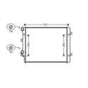 Radiateur refroidissement du moteur VolksWagen Touran 03-06 VolksWagen Touran 03-06 VolksWagen Touran 03-06 VolksWagen Touran 03