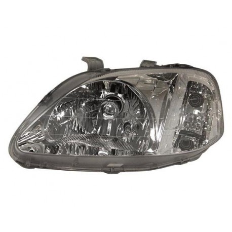 Projecteur principal gauche (Côté conducteur) Honda Civic 99-01 (3 / 4 portes)