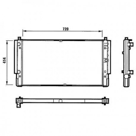 Radiateur eau TRANSPORTER