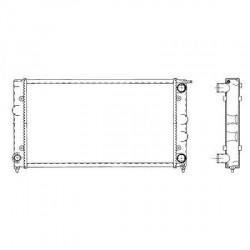Radiateur refroidissement du moteur VolksWagen Jetta Typ:19 84-91 Start Start Seat Toledo 91-99