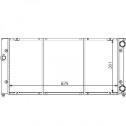 Radiateur refroidissement du moteur VolksWagen Vento 92-98