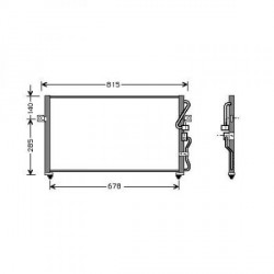  Condenseur CARNIVAL. 2.9TDi.boîte man. /AUTOM. 