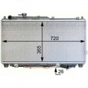 Radiateur refroidissement du moteur Kia Shuma II 01-04 (5 portes)