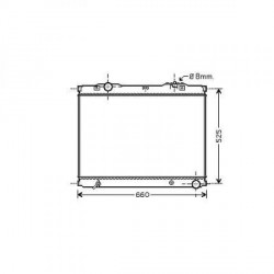 Radiateur refroidissement du moteur Kia Sorento 02-06