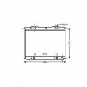 Radiateur refroidissement du moteur Kia Sorento 02-06