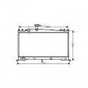Radiateur refroidissement du moteur Mazda 6 02-05 Mazda 6 05-07