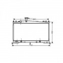 Radiateur refroidissement du moteur Mazda 6 05-07 Mazda 6 05-07