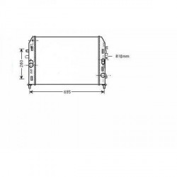 Radiateur refroidissement du moteur Mazda MX 5 apres 2005