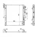 Radiateur refroidissement du moteur Mitsubishi L200 apres 2006