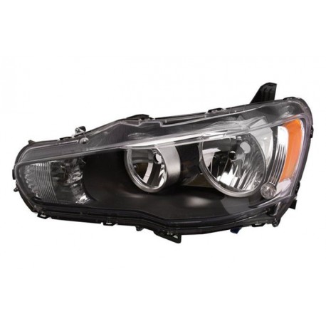Projecteur principal gauche (Côté conducteur) Mitsubishi Lancer apres 2008 Sportback  Mitsubishi Lancer apres 2008 Sportback 