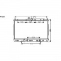 Radiateur refroidissement du moteur Mitsubishi Outlander 03-06